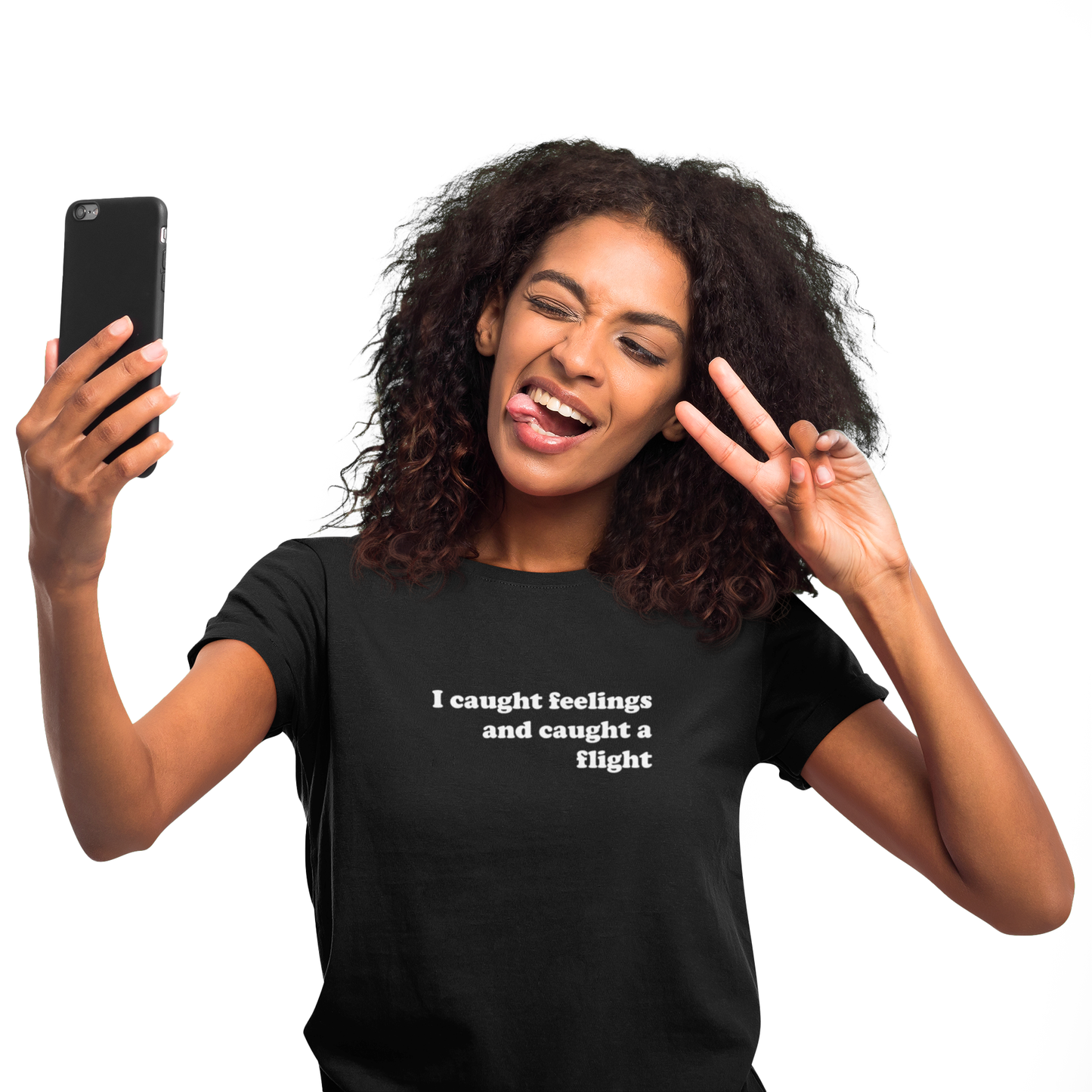 I Caught Feeling and Caught a Flight Tee