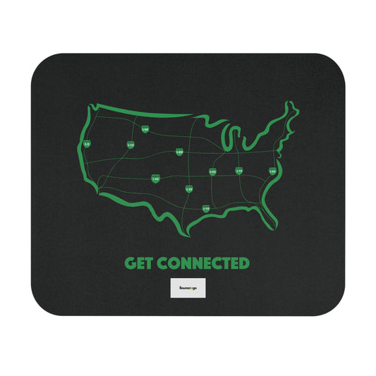 United States Interstates Map Mouse Pad