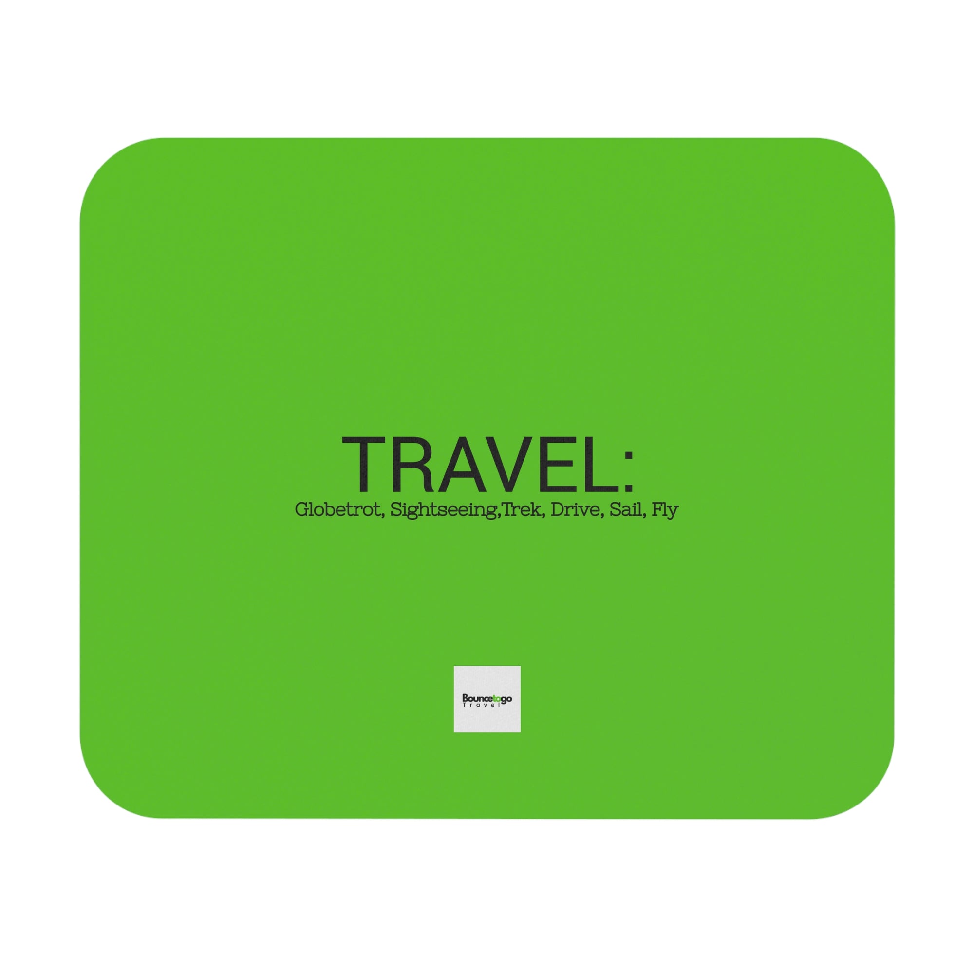 Travel Definition Mouse Pad