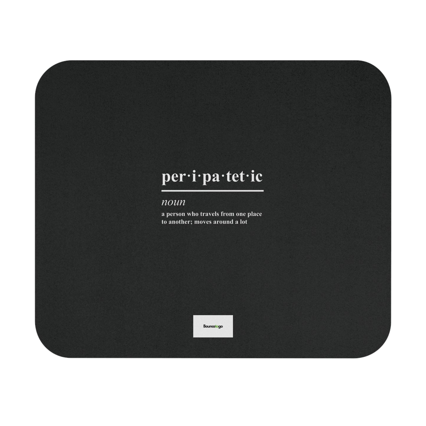 Peripatetic Mouse Pad